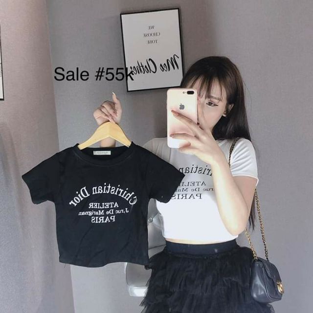 Áo thun croptop
