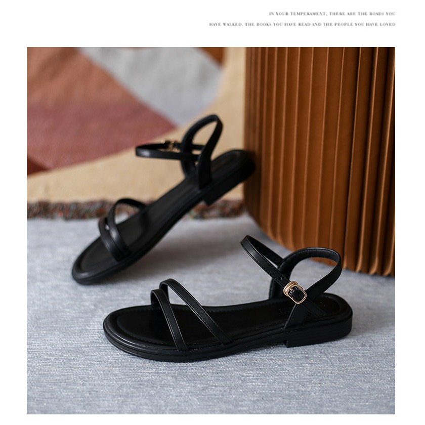 Dép quai hậu học sinh cấp 2, cấp 3 đẹp HEAKOS, Dép sandal kiểu Hàn Quốc dễ thương bền chắc (BH KEO 1 NĂM) G07