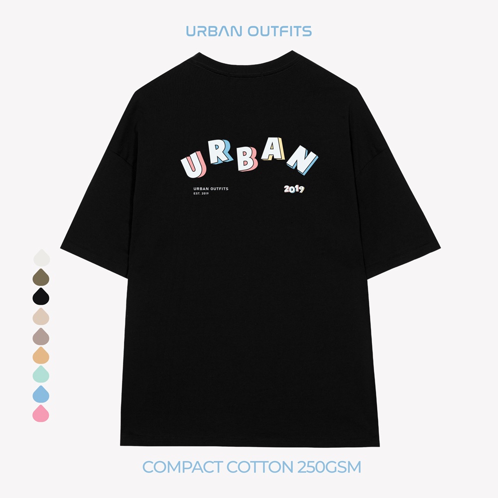 Áo Thun Tay Lỡ Form Rộng URBAN OUTFITS ATO119 Local Brand InURBAN LEGO ver 2.0 Vải 100% Compact Cotton 250GSM Dầy