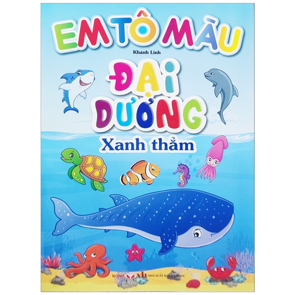 Sách Em Tô Màu - Đại Dương Xanh Thẳm