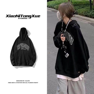 Áo thun tay dài dáng rộng thiết kế mới thời trang mùa thu đông theo phong cách hàn quốc