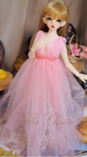Đầm công chúa cho búp bê 60cm, 45cm