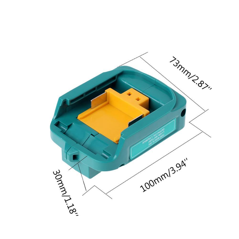 MAKITA 1 Bộ Sạc Pin Li-Ion Bl1840 14.4v Cho Makita Bl1850 18v Bl1815 Z1V8