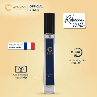 Nước Hoa Rebecca 10ml CHAVA LUXURY cho cả nam và nữ thơm lâu 8-12H, Sang Trọng, Thanh Lịch, Đẳng Cấp