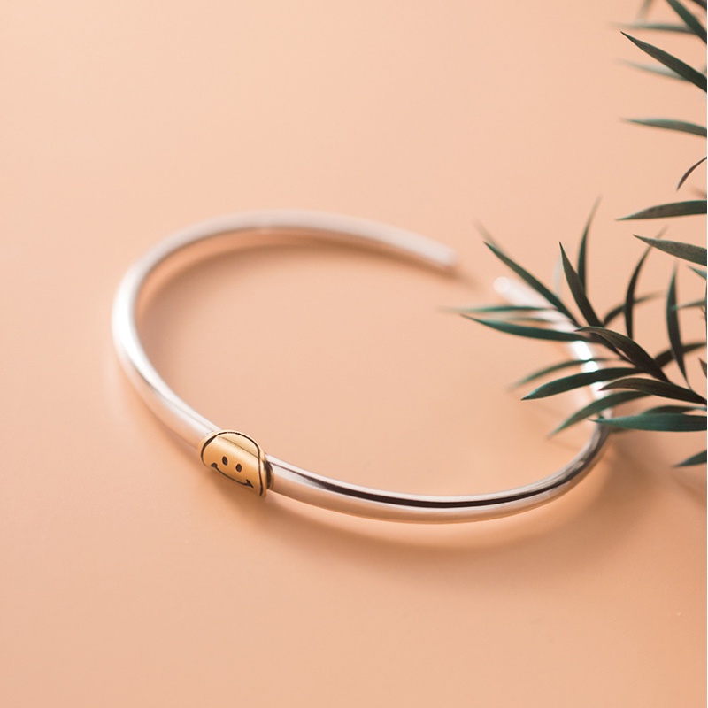 Vòng tay nữ thời trang Hàn Quốc Vòng tay mặt cười đơn giản