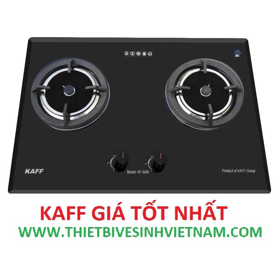 BẾP GAS ÂM HỒNG NGOẠI KAFF KF- 608I, HÀNG CHÍNH HÃNG