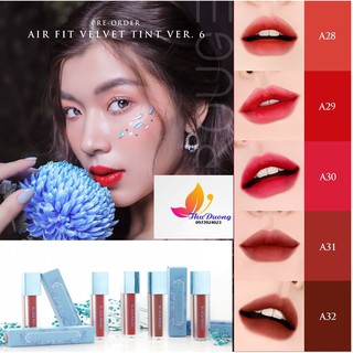 Son Kem Black Rouge Air Fit Velvet Tint Ver 6 Blueming Garden