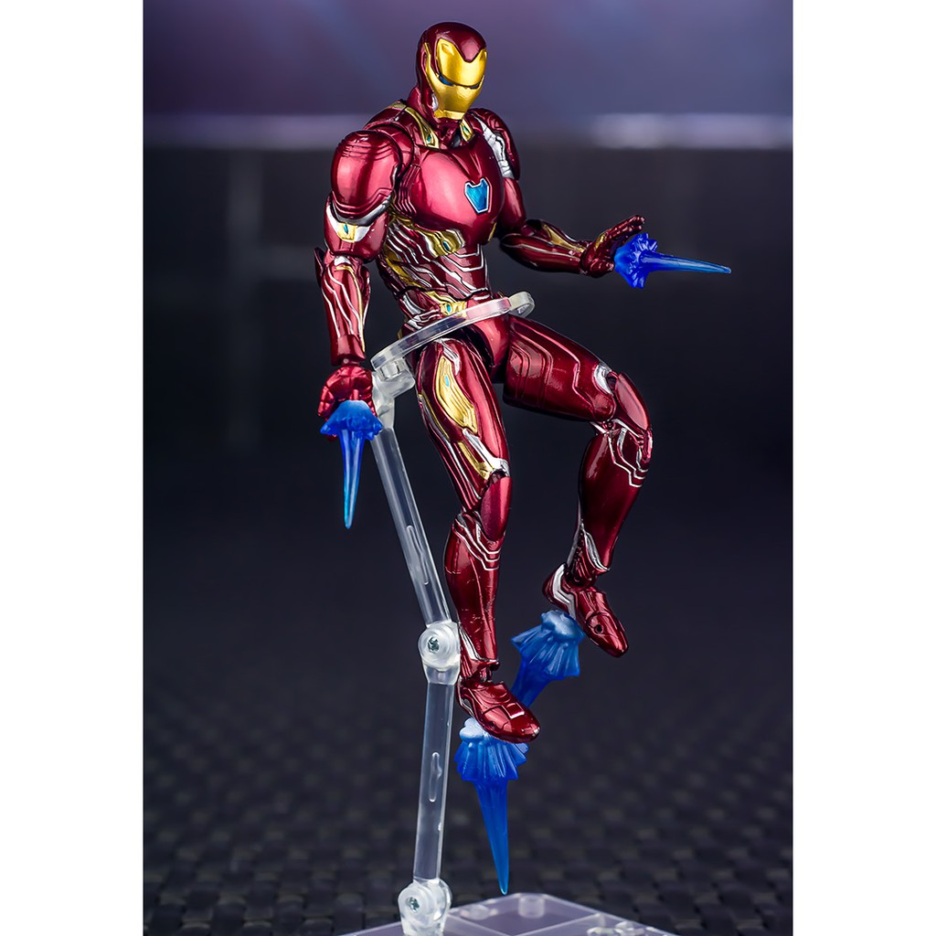 Mô hình SHF Iron Man Mark 50 Avengers Infinity War 1/12 scale 15cm - SHF (BL) - IronMan MK50