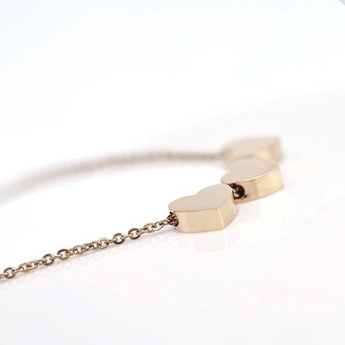 Dây chuyền hợp kim hình tim xinh xắn