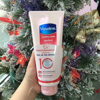 Dưỡng thể vaseline serum x10 trắng da chống nắng thái lan 320ml