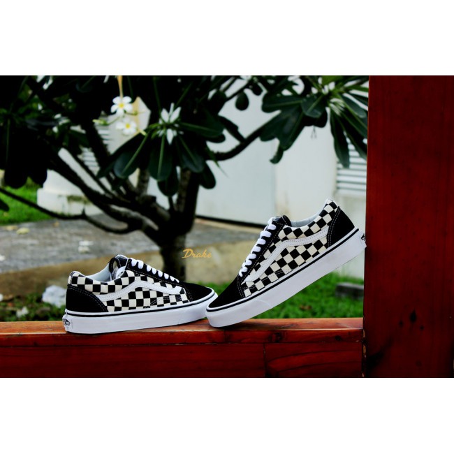 Giày sneakers Vans Old Skool Checkerboard VN0A38G1P0S