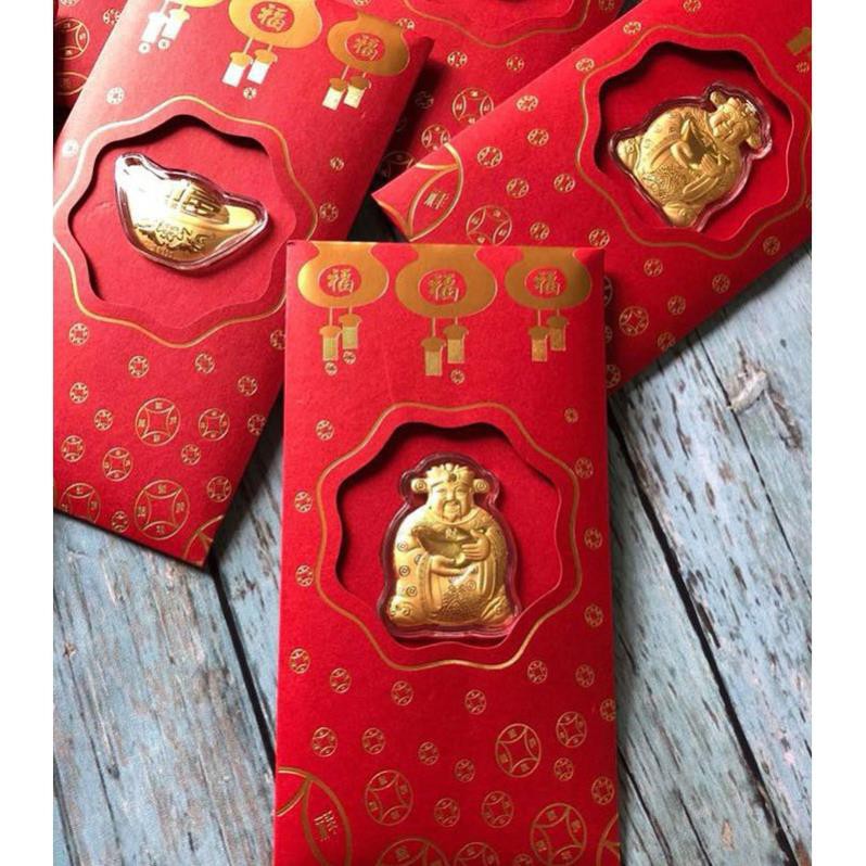 Bao lì xì hình thần tài mạ vàng hot nhât 2021 | BigBuy360 - bigbuy360.vn