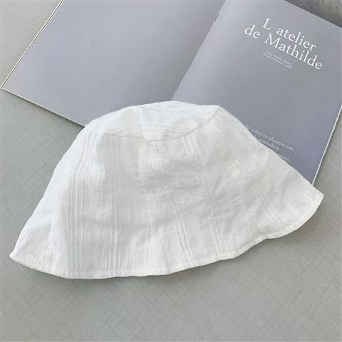 Vải Nhẹ! Nón Tai Bèo Vải Cotton Mỏng Thoáng Khí Chống Nắng Thiết Kế Dễ Thương