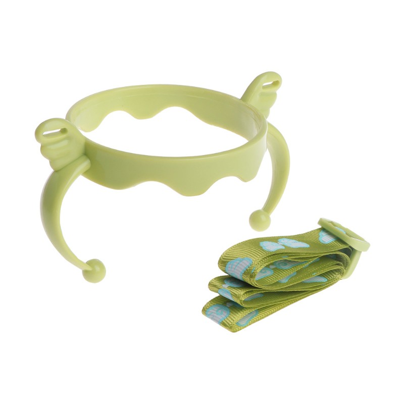 Bộ 2 món dây đeo chống mất + quai cầm tay cho bình uống nước trẻ em Comotomo