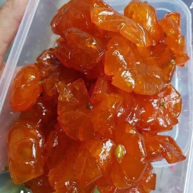 Mứt quất vàng sấy dẻo chua ngọt gia truyền siêu ngon 1kg