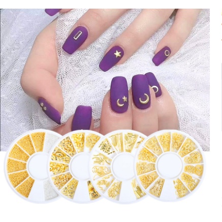 charm hũ trang trí nail