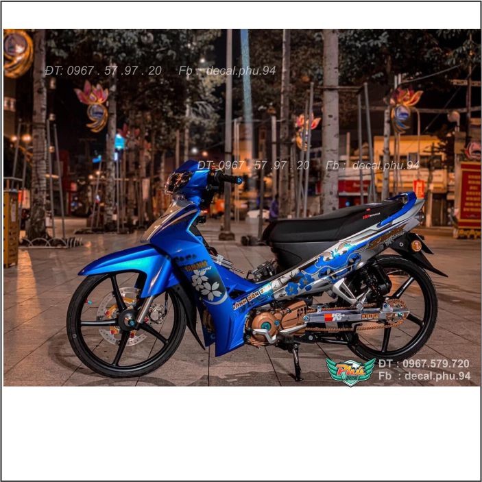 Tem Rời Sirius Xanh bạc Mặt Quỷ Crom (V)