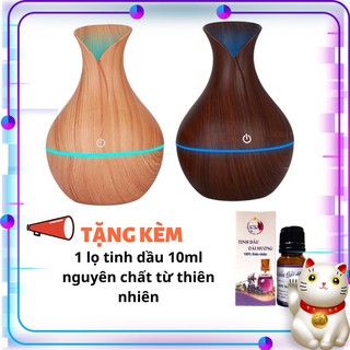 Đèn xông tinh dầu ⚡🆂🅰🅻🅴 ⚡ máy khuếch tán tinh dầu phun sương tạo ẩm 3 trong 1 [MẪU MỚI 2020]