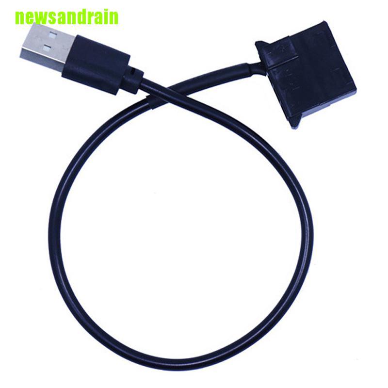 Dây Cáp Nối Quạt Tản Nhiệt Máy Tính Pc 4 Pin 1 Feet Tiện Dụng