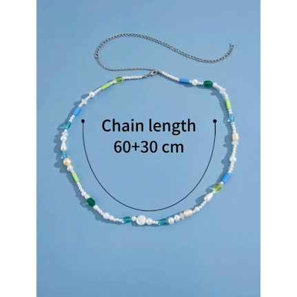 Dây đeo eo hạt cườm nhiều màu