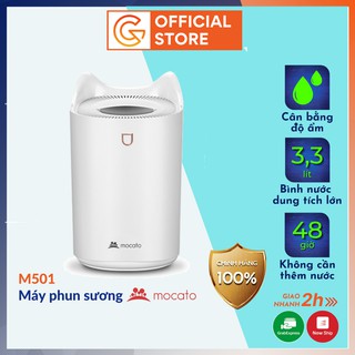 Máy Phun Sương Tạo Ẩm Mocato M501 Cân Bằng Độ Ẩm Trong Phòng Chống Khô Da Khi Mở Điều Hòa