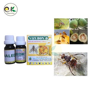 VIZUBON - D (Thuốc dẫn dụ diệt ruồi đục trái) hộp 10ml