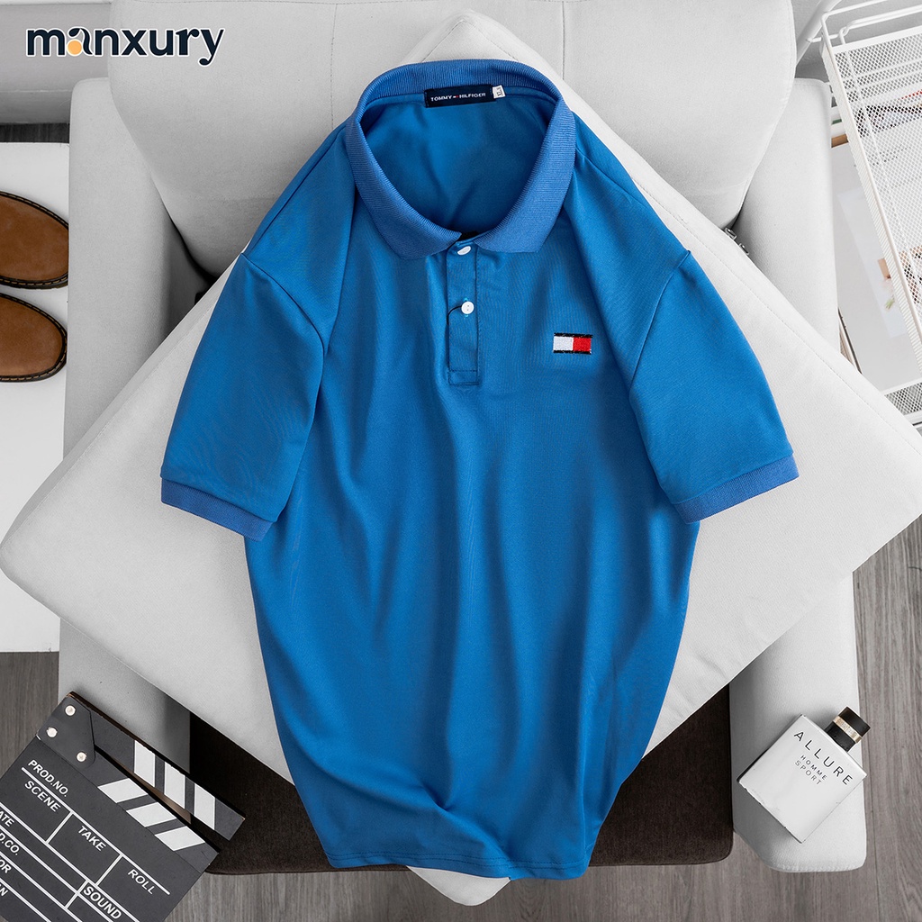 Áo thun POLO nam cổ bẻ BASIC CVC vải cá sấu Cotton kháng khuẩn, chống nhăn, thoáng mát - MANSTORE
