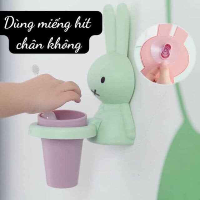 Cốc thỏ đựng bàn chải