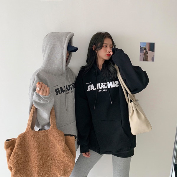 Áo hoodie nam nữ, nỉ from rộng Unisex chất nỉ ngoại siêu dày dặn in chữ SINGULAR