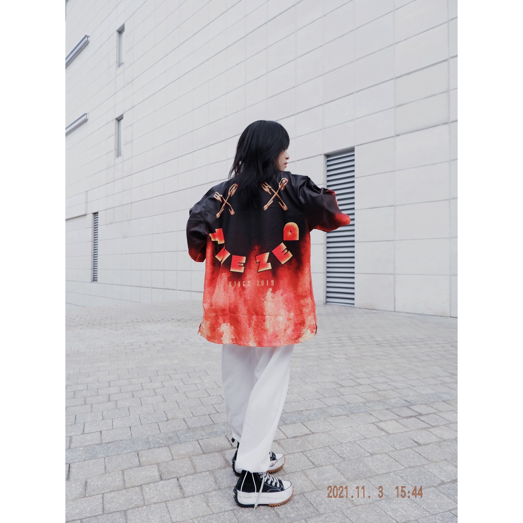 Áo sơ mi Red Flame