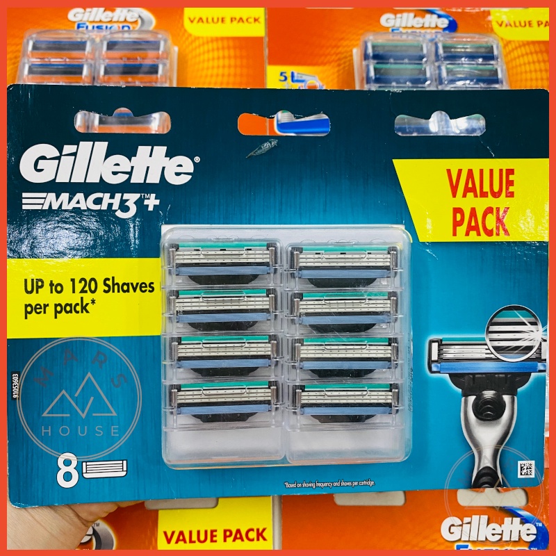 Lưỡi dao cạo râu Gillette Mach 3 chính hãng