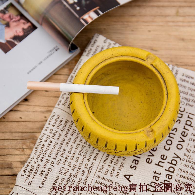 Cement ashtray home decoration furnishings living room study desk decoration cra
