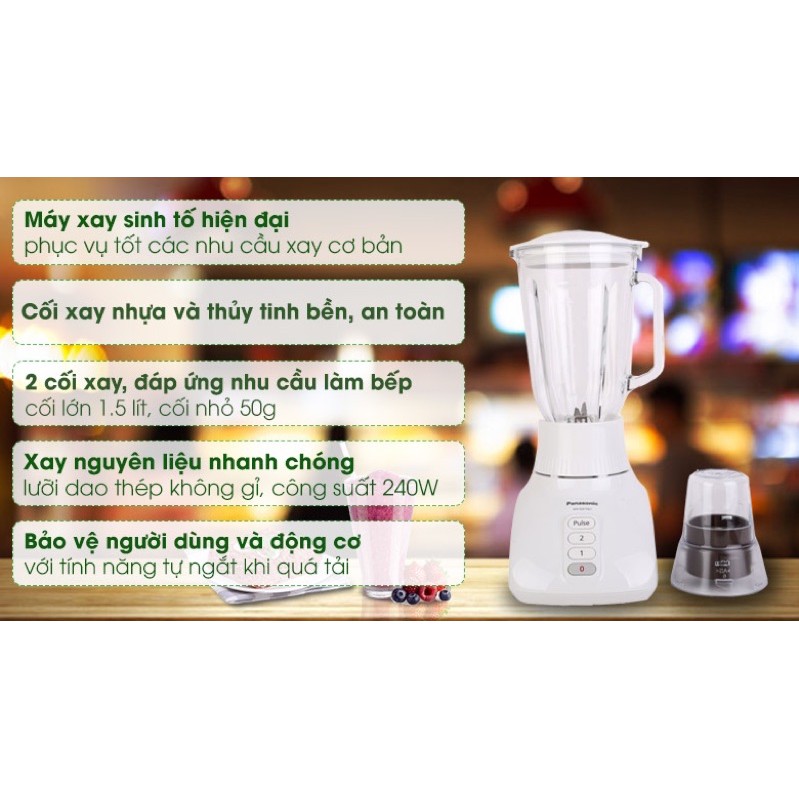 Máy xay sinh Tố Panasonic MX-1561sra -Hàng chính hãng