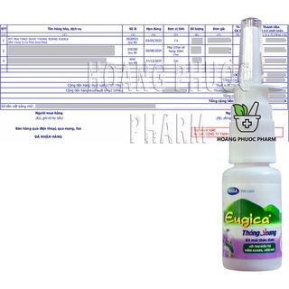 Xịt Mũi Eugica Thông Xoang 15ml (Mẫu Mới)