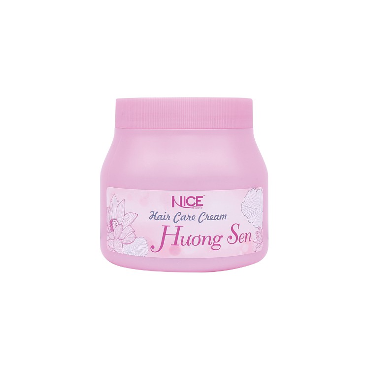 Hấp dầu  mềm mượt, phục hồi khô xơ, hư tổn Hương Sen NICE Hair Care Cream 1000ml/ 500ml