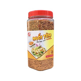 Muối tôm Tây Ninh TANISA hộp 500g (Loại 1) - Thơm ngon, an toàn vệ sinh thực phẩm
