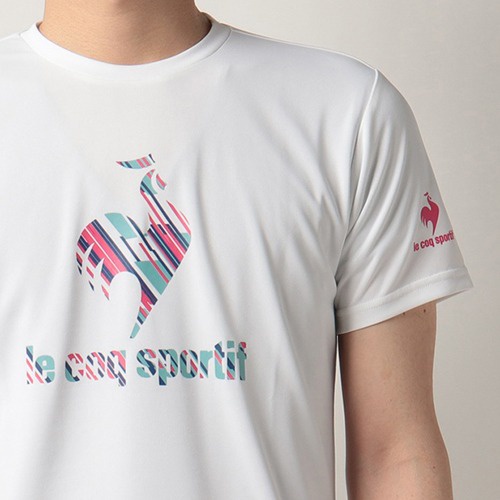 Áo T-Shirt le coq sportif nam - QTMTJA01-WHT