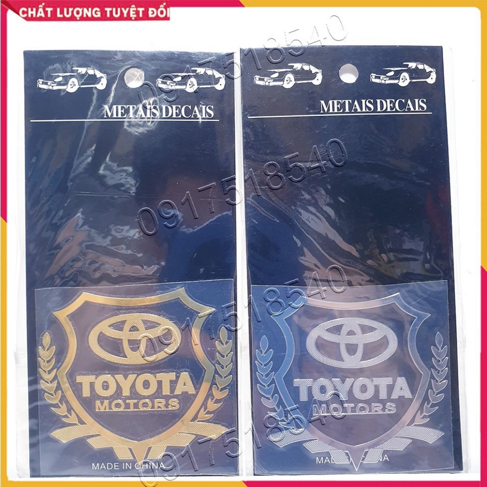 Tem Logo Hợp Kim Kẽm HONDA, TOYOTA, HYUNDAI,LUXGEN