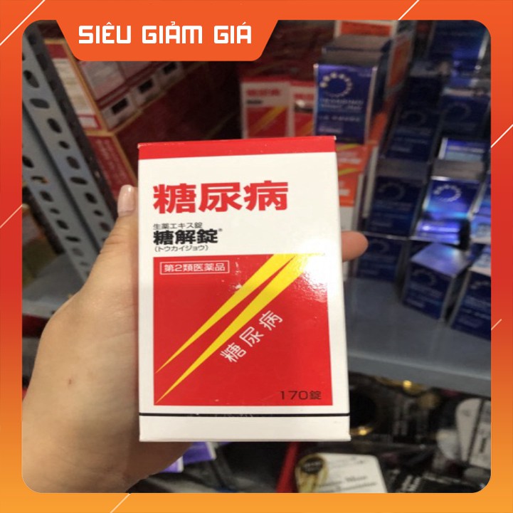 (Date 08/2024) Viên Uống hỗ trợ người tiểu đường Tokaijyo của Nhật Bản loại 170 viên, 370 viên