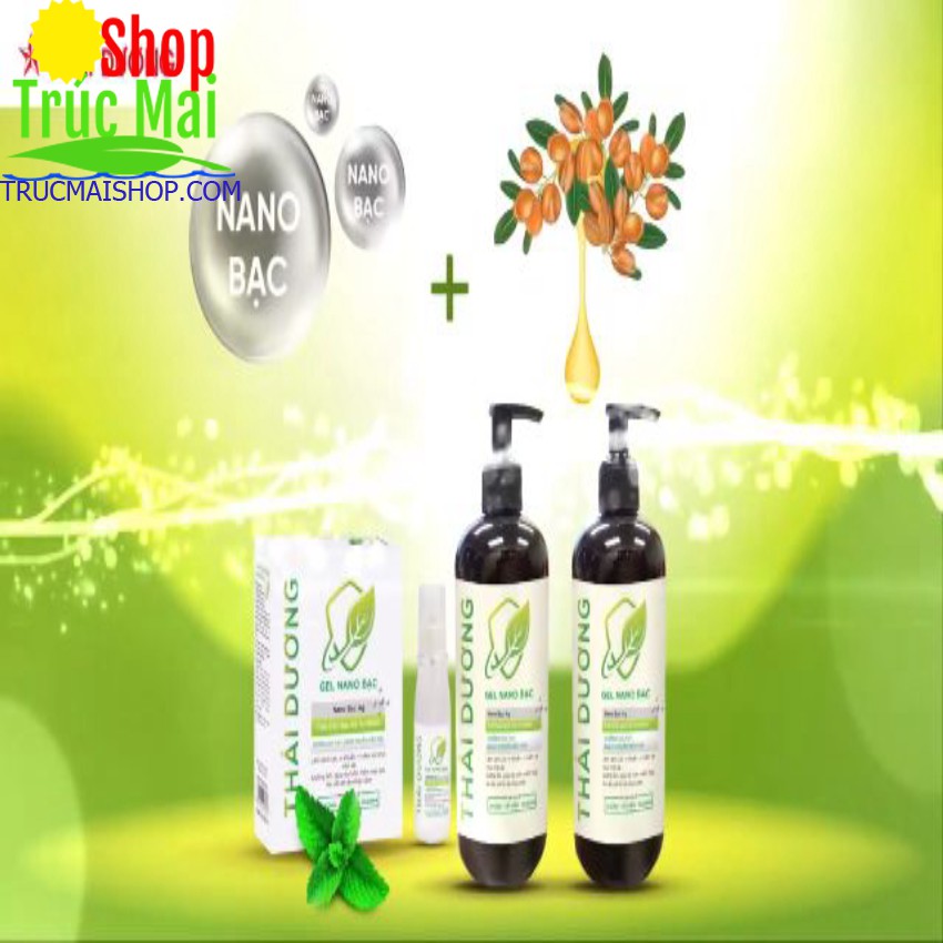 Nước Rửa Tay Khô NaNo bạc chính hãng Thái Dương