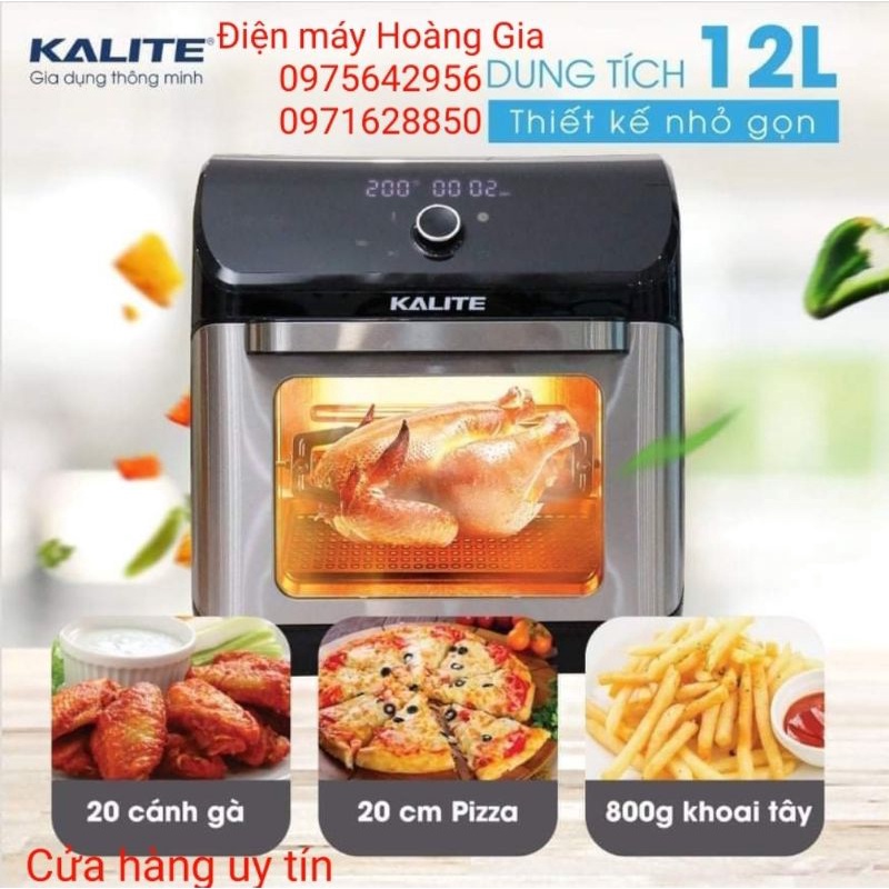 Nồi chiên không dầu Kalite Q12. Hàng Thái Lan. Hàng cao cấp. Bảo hành 12 tháng