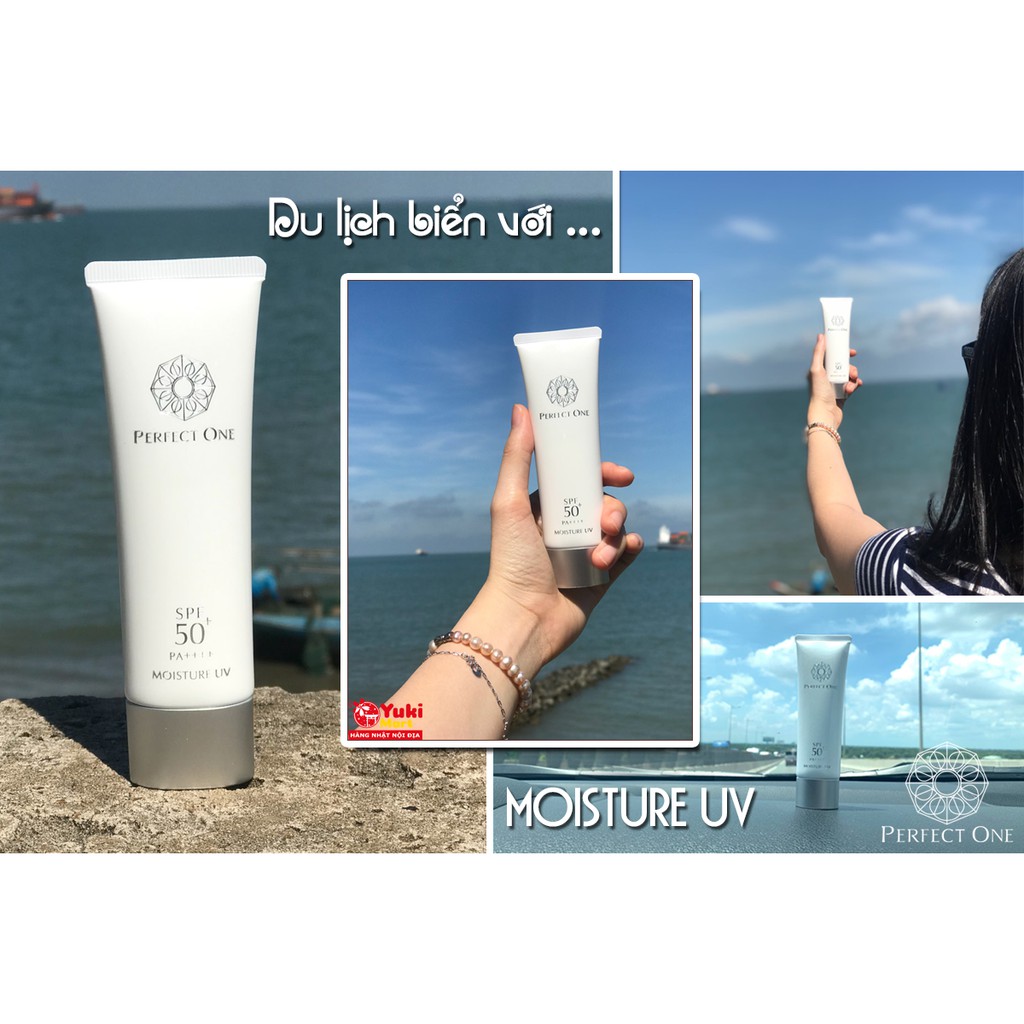 Kem chống nắng dưỡng da SPF50+ PA++++ kết hợp làm sáng da PERFECT ONE SP Moisture UV 50G