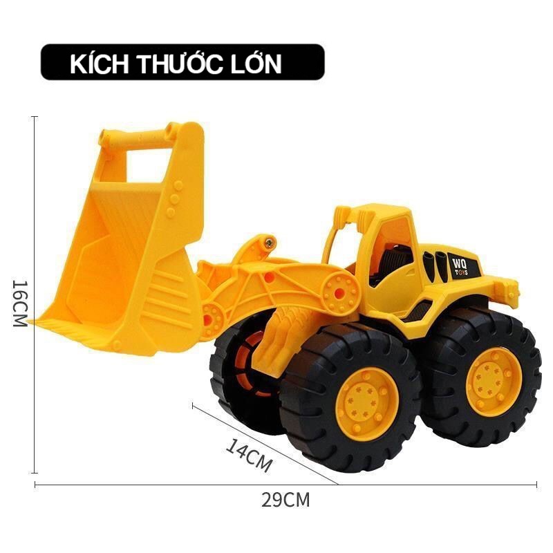 Xe đồ chơi cho bé Xe công trình CỠ LỚN nhập khẩu XDC16 KIDS GARDEN
