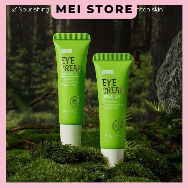 Kem Dưỡng Da Mắt Fenyi EYE CREAM Green Tea Chiết Xuất Trà Xanh Giảm Bọng Mắt 15g