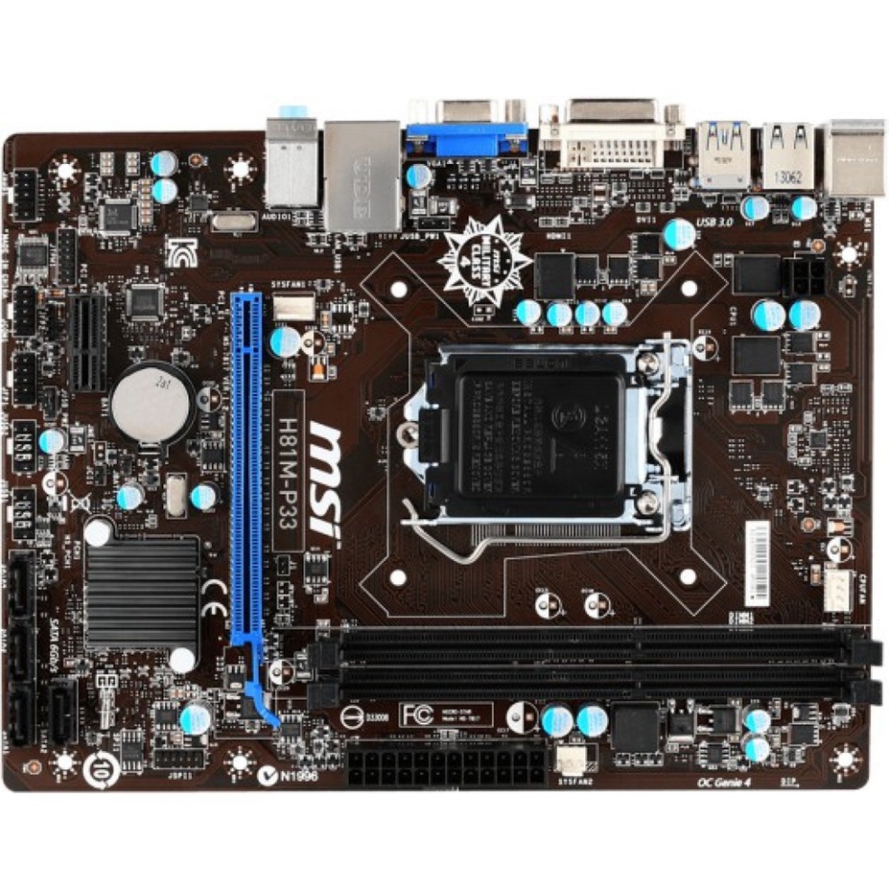 Tổng hợp Main H81 Zin Giga,Asus,MSI tháo máy