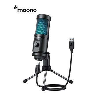 Hình ảnh Micro để bàn MAONO AU-PM461TR RGB có đèn RGB