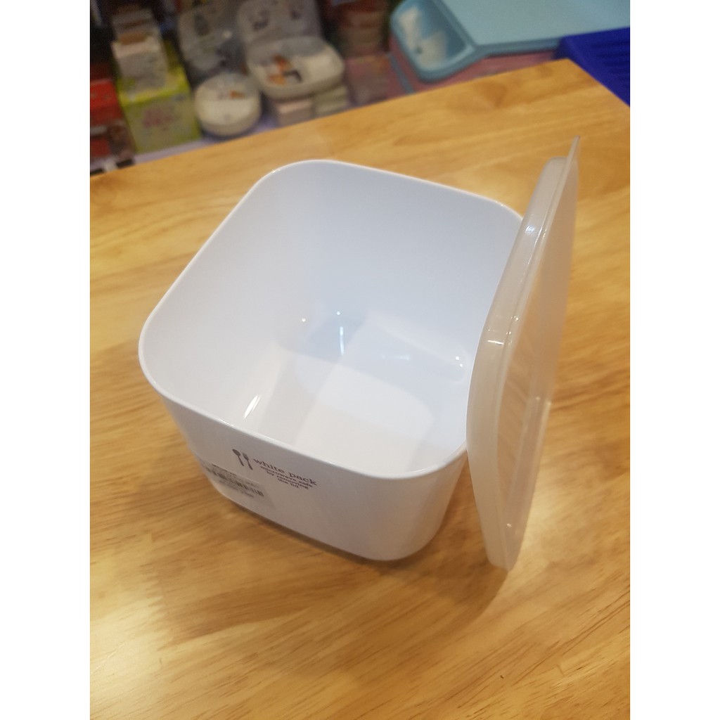 Hộp nhựa đựng thực phẩm White Pack 1L