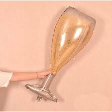 Bộ Bóng Bay Trang Trí Sinh Nhật Màu Vàng Gold (RẺ VÔ ĐỊCH)