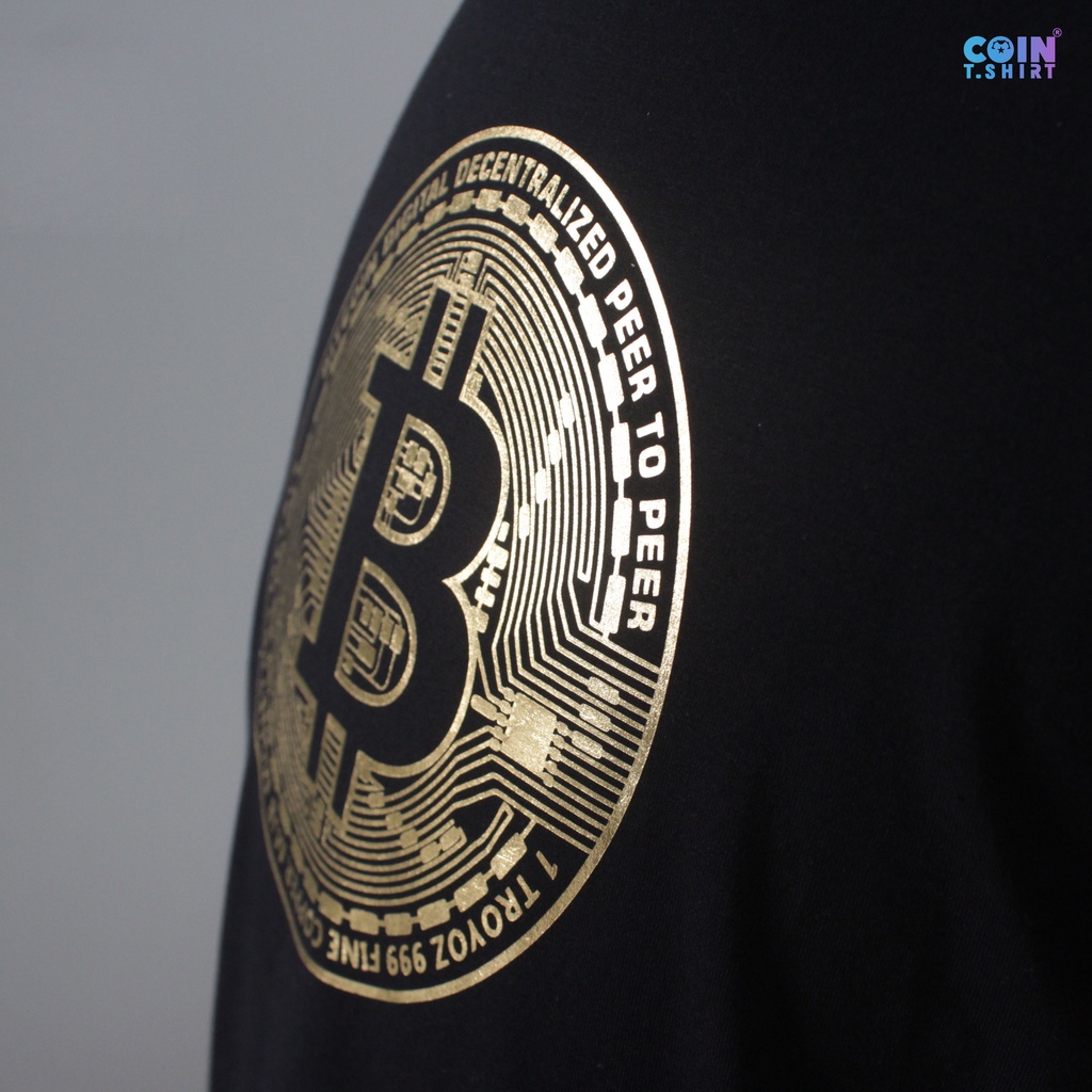 Áo Polo cao cấp Bitcoin Gold.