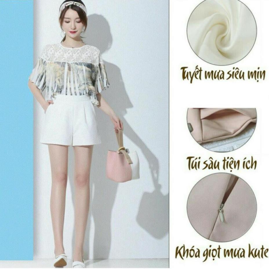 QUẦN SHORT nữ cạp cao chất tuyết mưa | BigBuy360 - bigbuy360.vn